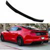 ABS Gloss Black Rear Trunk Spoiler Wing M4 Style Compatible With Mustang Coupe S550 6Th GT350 GT500 2015 2023 Aftermarket Replacement view 3