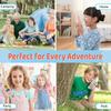LEENK Video Walkie Talkies for Kids 2 Pack  Rechargeable Video Intercom Handheld, Indoor & Outdoor Range, Easy Use for Ages 3-12, Eco ABS, Clear Voice & Long Distance Communication (Blue & Pink) view 4