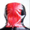 AiCc stylists Halloween Latex Widows Peak Hood Rubber Mask Cosplay (L) view 3