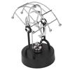 Dolphin Perpetual Motion Toy Electric Magnetic Metal Perpetual Swing Desk Decor for Home Office Creative Gift Plastic Metal 16x11x19cm view 4