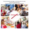 1 Pair Rhythm Sticks Wooden Preschool Educational Non Slip Musical Stick Rhythm Claves for Kids Children view 2