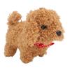 Asixxsix Plush Puppy, Walking Barking Tail Wagging Electronic Interactive Toys for Kids, Realistic Plush Teddy Toy Puppy, Electronic Interactive Dog for Children Above 3 Years Old (Brown) view 1