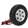 Pengcadent 65mm Rubber Tires Wheel Brake System, RC Airplane Assembly Brake System, te Control with 4mm Axle Shaft, Rubber l for view 3