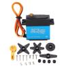 20kg Digital Servo, RC Car Servo with 25T Metal Arm, Tor 1/10 1/12 Scale RC Cars, Robots, Ships, pulator, 270 Degrees Rotation with Aluminum y Housing view 1