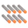 Keenso Toy Foam Ammunition, EVA Refill Wristbands, Soft Bullets for Ultra Series, Perfect for Indoor and Outdoor Games (Silver) view 1