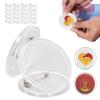 1.7In Clear Badge, 100 Sets Acrylic Badge, Reu DIY Crafts, School s, Birthday Parties and Weddings view 3
