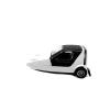 1:76 for Bond Bug Three Wheeld Sports Car Model Alloy White Simulation Toy Decor Model view 4
