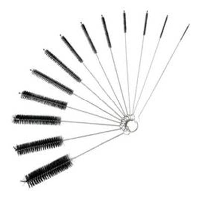 10 Pack Bottle Cleaning Brush Set with Long Handle, Nylon Bristle Brushes for Narrow Neck Bottles