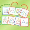 142Pcs Montessori Smart SticksSuitable Toddlers Comes 120 Sticks and Rings 20 Double-Sided Cards, Helps Develop Toddlers' Thinking Hand-Eye Coordination Skills. view 4