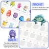 Big Feelings Deck - 32PCS Monster Feelings Flash Cards Double Sided with Various Expressions and Coping MethodsPerfect for Kids, Adults, Seniors, Speech Therapy & Home School (German) view 3