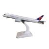 ZFQSEXTWT 20cm Airbus Fit for A350 Delta Airplane Model Kit for Collectibles and Gifts Hobby Playgame Kit view 1