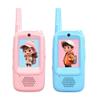 Kids' Video Walkie Talkies, 2-Pack Rechargeable Handheld with Video Call Feature, Indoor/Outdoor Adventure Toys for Camping, Hiking, Family Games, Ages 3-12 (Blue/Pink) view 1