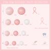 110pcs Coquette Pink Bow Balloon Garland Arch Kit with DIY 3D Ribbon Bows, 18/12/10/5 Inch Pastel Pink & White Latex Balloons for Girl Baby Shower, 1st Birthday, Balletcore Princess Party view 2