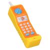 Keenso Baby Cell Phone Toy, Plastic Educational Play Smartphone with Music and Lights, Interactive Toy for Toddlers and Infants Learning Numbers and Colors (Yellow) view 2