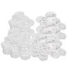 1.7In Clear Button Badge Reusable Wear Acrylic Design Button Badge for DIY Crafts School Projects Photo Buttons Gifts 100 Sets view 3