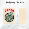Aceshmir American Mahjong Tile Set, 166pcs Premium Mah Jong Tiles with Exquisite Storage Box, Include Instructions & Play-Chips, Mah Jongg Sets for Family & Friends Gatherings view 2