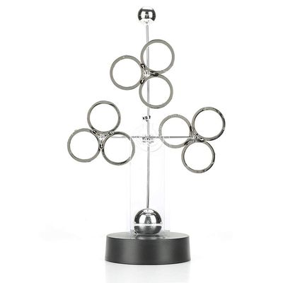 Electronic l Motion l Celestial Model, Art Craft Desk, Metal and Pla r with 12.6 Inch Height, Desk Toy for Home