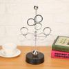 Electronic l Motion l Celestial Model, Art Craft Desk, Metal and Pla r with 12.6 Inch Height, Desk Toy for Home view 3