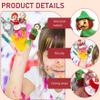 4Pcs/Set Hand Puppets for Kids, Little Red Riding Hood Hand Puppets Toy Interactive Role Playing Cartoon Puppet Theater for Kids Toddler Gifts Storytelling Puppet Show Theater for view 3