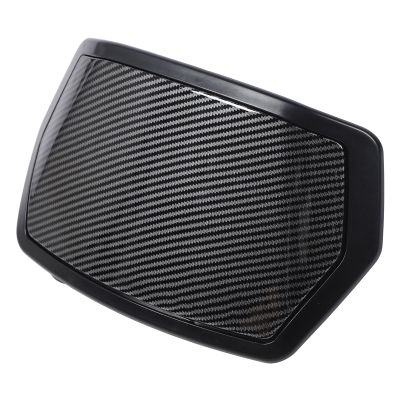 Aramox 600 900 Sport Gauge Spoiler Cover, Plastic Aerodynamic Improved Vehicle Stability Weather Resist Gauge Protector for All Model (Carbon Fiber Pattern)