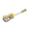 Alomejor Kids Ukulele, 4 String Plastic Guitar Toy with Cartoon Design, Educational Musical Instrument for Beginners, Playable Toy for Boys and Girls (Big Eye Dragon Pattern) view 3