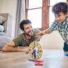 Vaguelly Wooden Educational Clock for Learning Teaching Prop with Dial Promote Hand-Eye Coordination Logical Thinking Early Childhood Development view 3