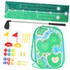 BESPORTBLE Golf Set Portable Golf Game Mat for Outdoor Indoor Playset with Throwing and Hitting Fun Sports Practice Kit for Boys view 1
