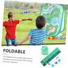 BESPORTBLE Golf Set Portable Golf Game Mat for Outdoor Indoor Playset with Throwing and Hitting Fun Sports Practice Kit for Boys view 3