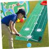 BESPORTBLE Golf Set Portable Golf Game Mat for Outdoor Indoor Playset with Throwing and Hitting Fun Sports Practice Kit for Boys view 4
