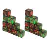 20PCS 16mm 2 Color Dice Set with Addition and Subtraction Numbers Plastic Six Sided Dice for Math Teaching and Learning Games Educational Toys for Kids view 1