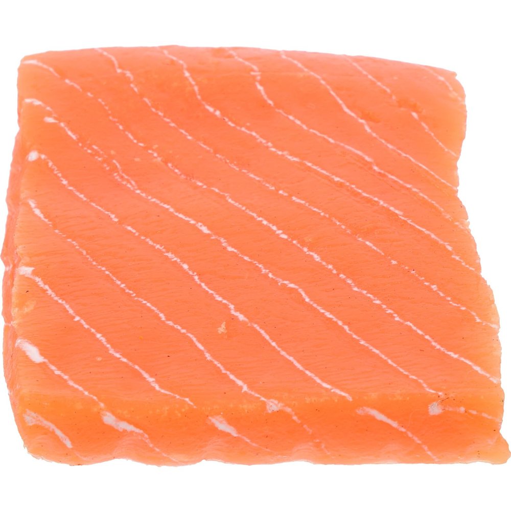 Beaupretty Realistic Artificial Salmon Food Model Lightweight Fake Meat Prop for Kitchen Home Decor Restaurant Display Photography Party Decoration