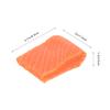 Beaupretty Realistic Artificial Salmon Food Model Lightweight Fake Meat Prop for Kitchen Home Decor Restaurant Display Photography Party Decoration view 2