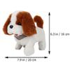 Abaodam Electronic Interactive Plush Dog Toy Soft Puppy Electronic Walking and Barking Puppy Animal Toy Electric Plush Pet for Kids Toddlers Boys Girls view 2