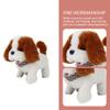 Abaodam Electronic Interactive Plush Dog Toy Soft Puppy Electronic Walking and Barking Puppy Animal Toy Electric Plush Pet for Kids Toddlers Boys Girls view 3