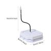 KiBcsLic Display Stand Action Figure Display Home Decoration, Housewarming Gift Tabletop Centerpiece, Model Base, White view 3