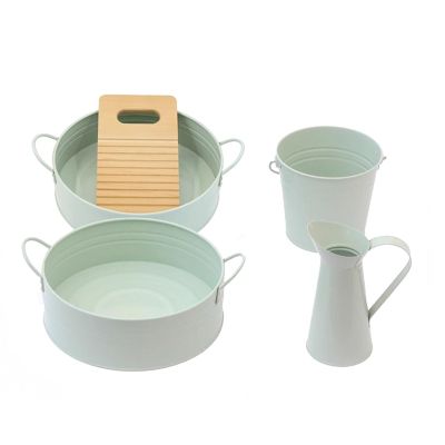 LLTCMAOYI Montessori Washing Cloth Work Set, Practical Life Materials for Cleaning Practice