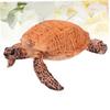 Abaodam Lifelike Mini Turtle Plastic Wildlife Model for Educational Garden Decoration Realistic Sea Turtle Figurine for Boys view 4