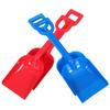 Beaupretty 4pcs Beach Shovels Colorful Plastic Sand Digging Small Lightweight Spatulas for Outdoor Use Group Fun view 1