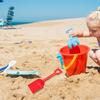 Beaupretty 4pcs Beach Shovels Colorful Plastic Sand Digging Small Lightweight Spatulas for Outdoor Use Group Fun view 3