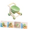 Gogogmee 2pcs Mini Shopping Cart for Ages Small Supermarket Cart Simulation Grocery Pretend Play Indoor for Boys view 4