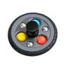 TOYANDONA Tyre Shape Plastic Gyro for Small Spinning Top for Boys and Hand-Eye Coordination Rotating Creative Cognitive Exercise Plaything view 1