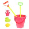 Yardwe Sand Set Outdoor Beach Buckets and Shovels for Sand-Excavating with Smooth Edges Lightweight Random Colors Random Color view 1