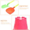 Yardwe Sand Set Outdoor Beach Buckets and Shovels for Sand-Excavating with Smooth Edges Lightweight Random Colors Random Color view 3