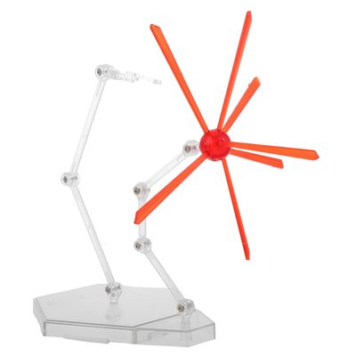 Abaodam Multi-purpose Action Figure Display Stand Red Stable Model Base Doll Holder for Enhanced Scene Effect and Realistic Model Figure Presentation