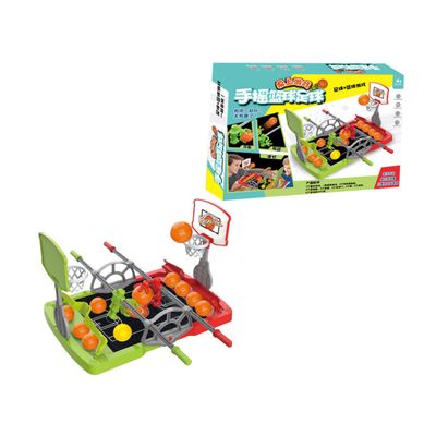 FELTECHELECTR Desktop Basketball Game for Parents Portable Abs Finger Flick Hoop Interactive Board Game for Indoor Fun and Family Competition