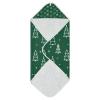 BOESI Christmas Tree & Snowflakes Baby Bath Towel, Baby Hooded Bath Towel, Soft, Comfortable, Absorbent, for Boys, Girls, 30x30 inches view 2