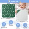 BOESI Christmas Tree & Snowflakes Baby Bath Towel, Baby Hooded Bath Towel, Soft, Comfortable, Absorbent, for Boys, Girls, 30x30 inches view 4