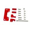 Rc Parts For Axial For Scx10 II 1/10 Upgrade Parts Aluminum Alloy Axle Servo Mount Base Stand Metal For Remote Control Rc Crawler Car Accessories(Red) view 1