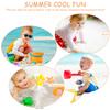 Abaodam Beach Sand Set Thick Sand-Excavating Tools Smooth Edges Safe for Outdoor Play Random Colors Random Color view 3