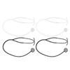 DECHOUS 4pcs Stethoscope for Halloween Cosplay Role Play Plastic Medical Props for Pretend Doctor Games Educational to Enhance Imagination and Social Skills Random Color view 1